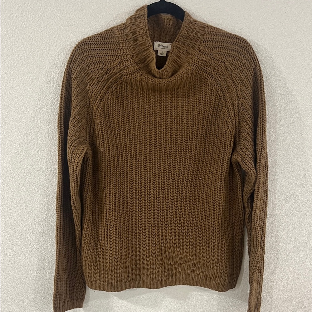UpWest Brown Turtleneck Sweater